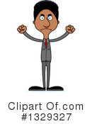 Tall Black Man Clipart #1329327 by Cory Thoman