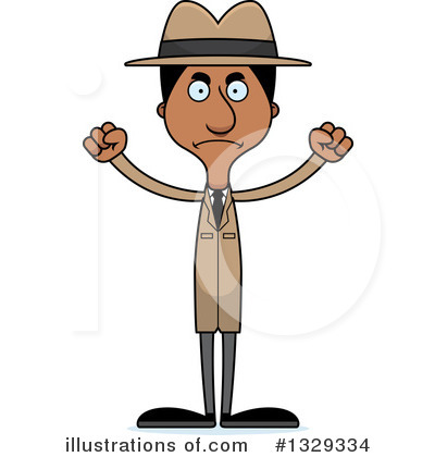 Detective Clipart #1329334 by Cory Thoman