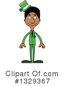 Tall Black Man Clipart #1329367 by Cory Thoman