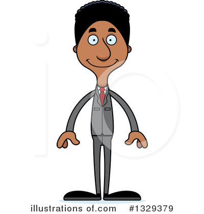 Royalty-Free (RF) Tall Black Man Clipart Illustration by Cory Thoman - Stock Sample #1329379