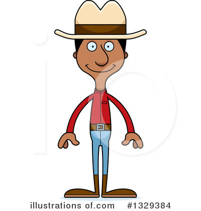 Royalty-Free (RF) Tall Black Man Clipart Illustration by Cory Thoman - Stock Sample #1329384