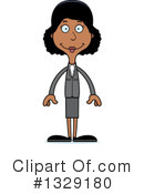 Tall Black Woman Clipart #1329180 by Cory Thoman