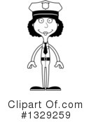 Tall Black Woman Clipart #1329259 by Cory Thoman