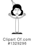 Tall Black Woman Clipart #1329296 by Cory Thoman