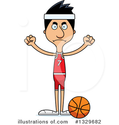 Basketball Clipart #1329682 by Cory Thoman