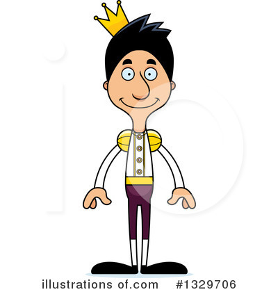 Royalty-Free (RF) Tall Hispanic Man Clipart Illustration by Cory Thoman - Stock Sample #1329706