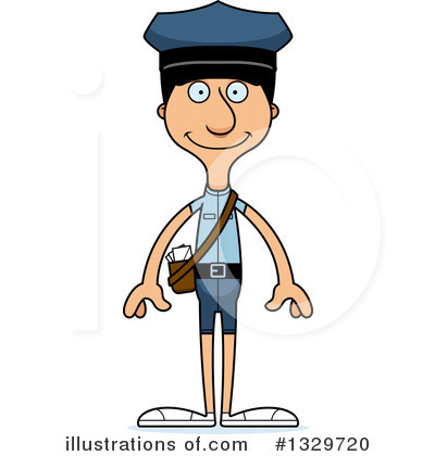 Mail Man Clipart #1329720 by Cory Thoman