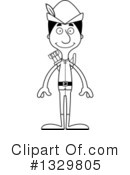 Tall Hispanic Man Clipart #1329805 by Cory Thoman