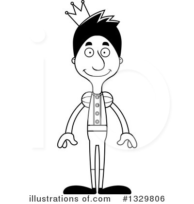Royalty-Free (RF) Tall Hispanic Man Clipart Illustration by Cory Thoman - Stock Sample #1329806