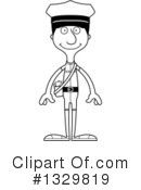 Tall Hispanic Man Clipart #1329819 by Cory Thoman