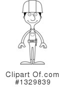 Tall Hispanic Man Clipart #1329839 by Cory Thoman