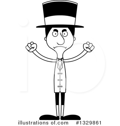 Royalty-Free (RF) Tall Hispanic Man Clipart Illustration by Cory Thoman - Stock Sample #1329861
