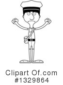 Tall Hispanic Man Clipart #1329864 by Cory Thoman