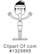 Tall Hispanic Man Clipart #1329865 by Cory Thoman