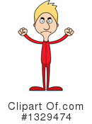 Tall White Man Clipart #1329474 by Cory Thoman