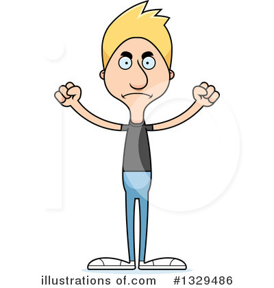 Royalty-Free (RF) Tall White Man Clipart Illustration by Cory Thoman - Stock Sample #1329486