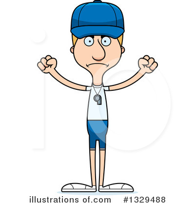 Royalty-Free (RF) Tall White Man Clipart Illustration by Cory Thoman - Stock Sample #1329488