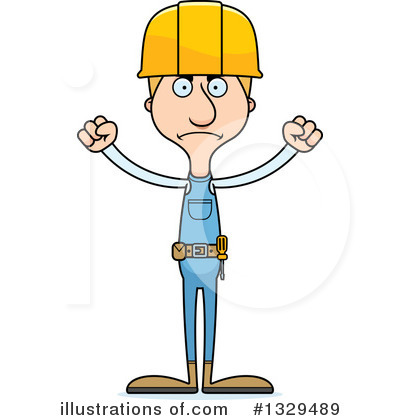 Royalty-Free (RF) Tall White Man Clipart Illustration by Cory Thoman - Stock Sample #1329489