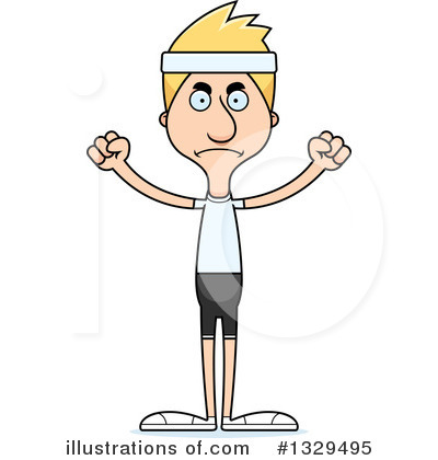 Royalty-Free (RF) Tall White Man Clipart Illustration by Cory Thoman - Stock Sample #1329495