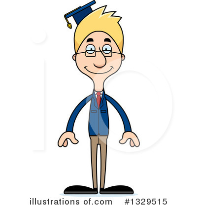 Royalty-Free (RF) Tall White Man Clipart Illustration by Cory Thoman - Stock Sample #1329515