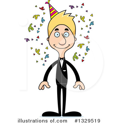 Royalty-Free (RF) Tall White Man Clipart Illustration by Cory Thoman - Stock Sample #1329519