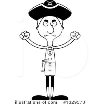 Royalty-Free (RF) Tall White Man Clipart Illustration by Cory Thoman - Stock Sample #1329573