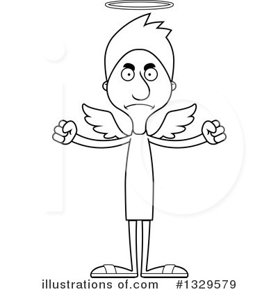 Royalty-Free (RF) Tall White Man Clipart Illustration by Cory Thoman - Stock Sample #1329579