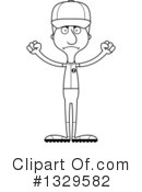 Tall White Man Clipart #1329582 by Cory Thoman