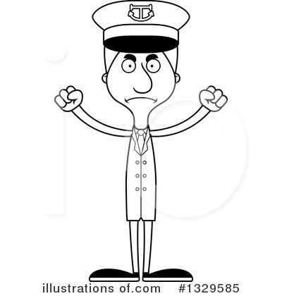 Royalty-Free (RF) Tall White Man Clipart Illustration by Cory Thoman - Stock Sample #1329585