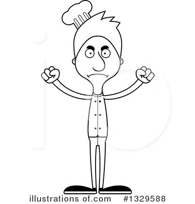Royalty-Free (RF) Tall White Man Clipart Illustration by Cory Thoman - Stock Sample #1329588