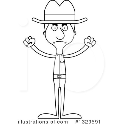 Royalty-Free (RF) Tall White Man Clipart Illustration by Cory Thoman - Stock Sample #1329591