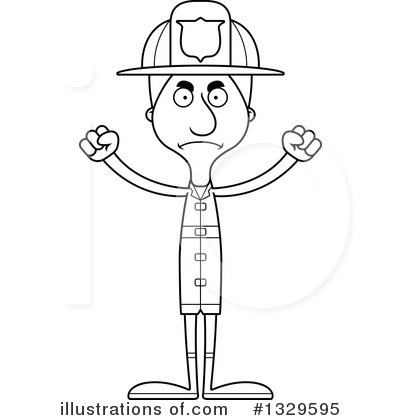 Royalty-Free (RF) Tall White Man Clipart Illustration by Cory Thoman - Stock Sample #1329595