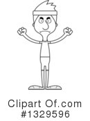 Tall White Man Clipart #1329596 by Cory Thoman