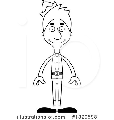 Royalty-Free (RF) Tall White Man Clipart Illustration by Cory Thoman - Stock Sample #1329598