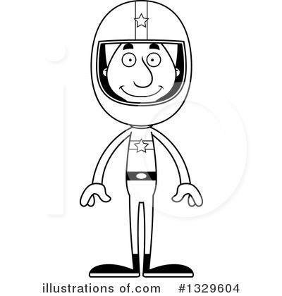 Royalty-Free (RF) Tall White Man Clipart Illustration by Cory Thoman - Stock Sample #1329604