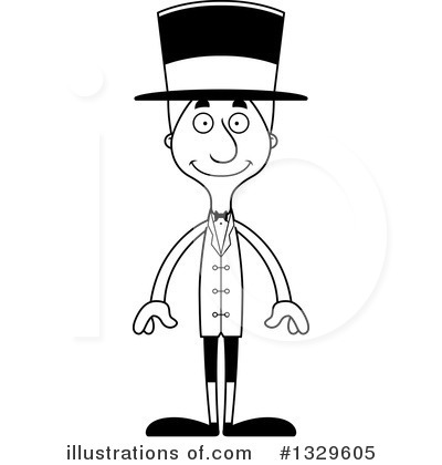 Royalty-Free (RF) Tall White Man Clipart Illustration by Cory Thoman - Stock Sample #1329605