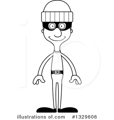 Royalty-Free (RF) Tall White Man Clipart Illustration by Cory Thoman - Stock Sample #1329606