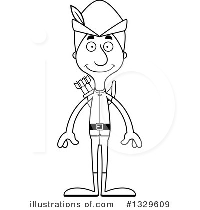 Royalty-Free (RF) Tall White Man Clipart Illustration by Cory Thoman - Stock Sample #1329609