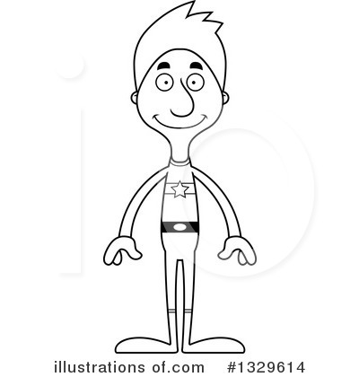 Royalty-Free (RF) Tall White Man Clipart Illustration by Cory Thoman - Stock Sample #1329614