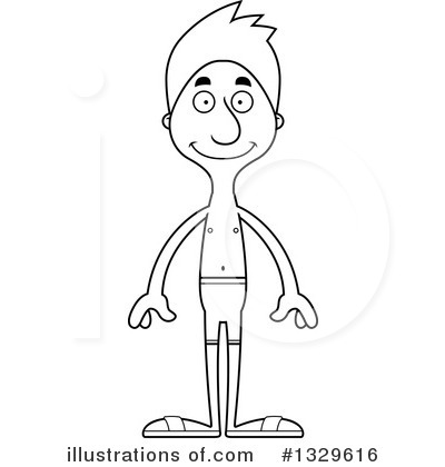Royalty-Free (RF) Tall White Man Clipart Illustration by Cory Thoman - Stock Sample #1329616