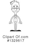 Tall White Man Clipart #1329617 by Cory Thoman