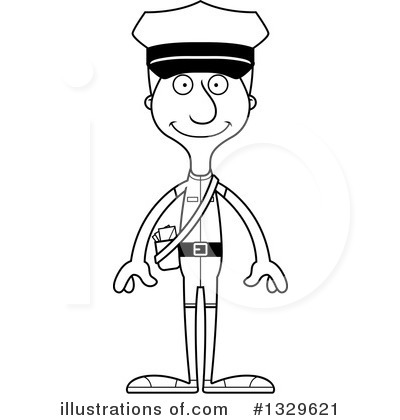 Royalty-Free (RF) Tall White Man Clipart Illustration by Cory Thoman - Stock Sample #1329621