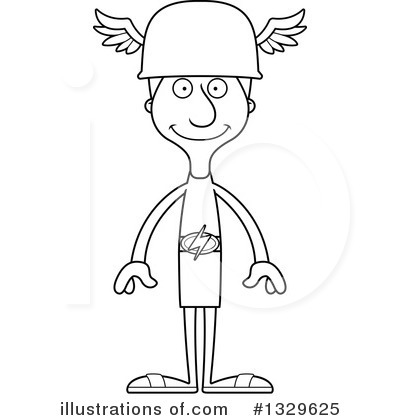 Royalty-Free (RF) Tall White Man Clipart Illustration by Cory Thoman - Stock Sample #1329625