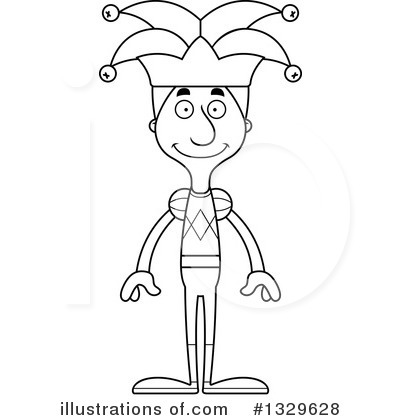 Royalty-Free (RF) Tall White Man Clipart Illustration by Cory Thoman - Stock Sample #1329628