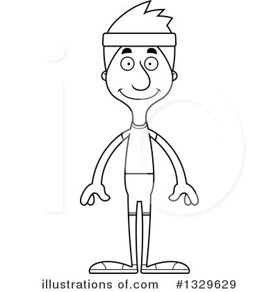 Royalty-Free (RF) Tall White Man Clipart Illustration by Cory Thoman - Stock Sample #1329629