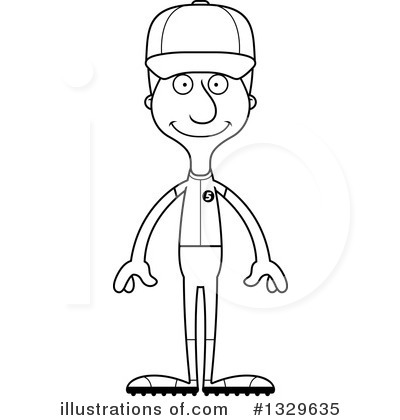 Royalty-Free (RF) Tall White Man Clipart Illustration by Cory Thoman - Stock Sample #1329635