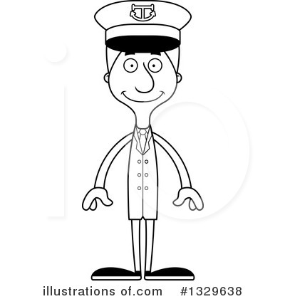Royalty-Free (RF) Tall White Man Clipart Illustration by Cory Thoman - Stock Sample #1329638
