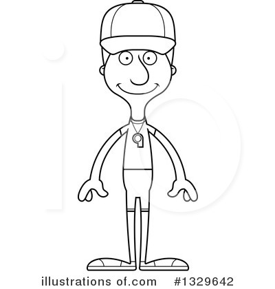 Royalty-Free (RF) Tall White Man Clipart Illustration by Cory Thoman - Stock Sample #1329642