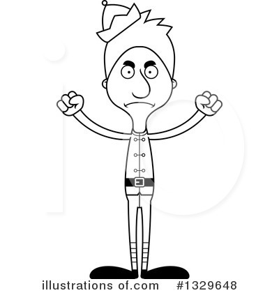Royalty-Free (RF) Tall White Man Clipart Illustration by Cory Thoman - Stock Sample #1329648