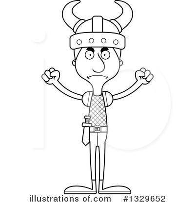 Royalty-Free (RF) Tall White Man Clipart Illustration by Cory Thoman - Stock Sample #1329652